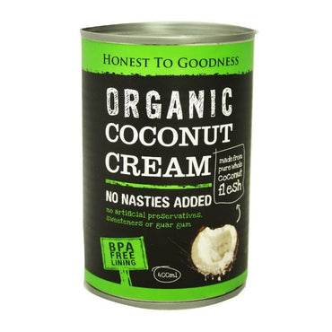 Honest to Goodness Organic Coconut Cream 400ml